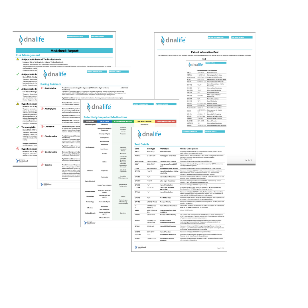 Medcheck MEDCHECK Sample Report
